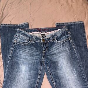 Ariya Women’s Boot Cut Jeans - Faded Blue Wash